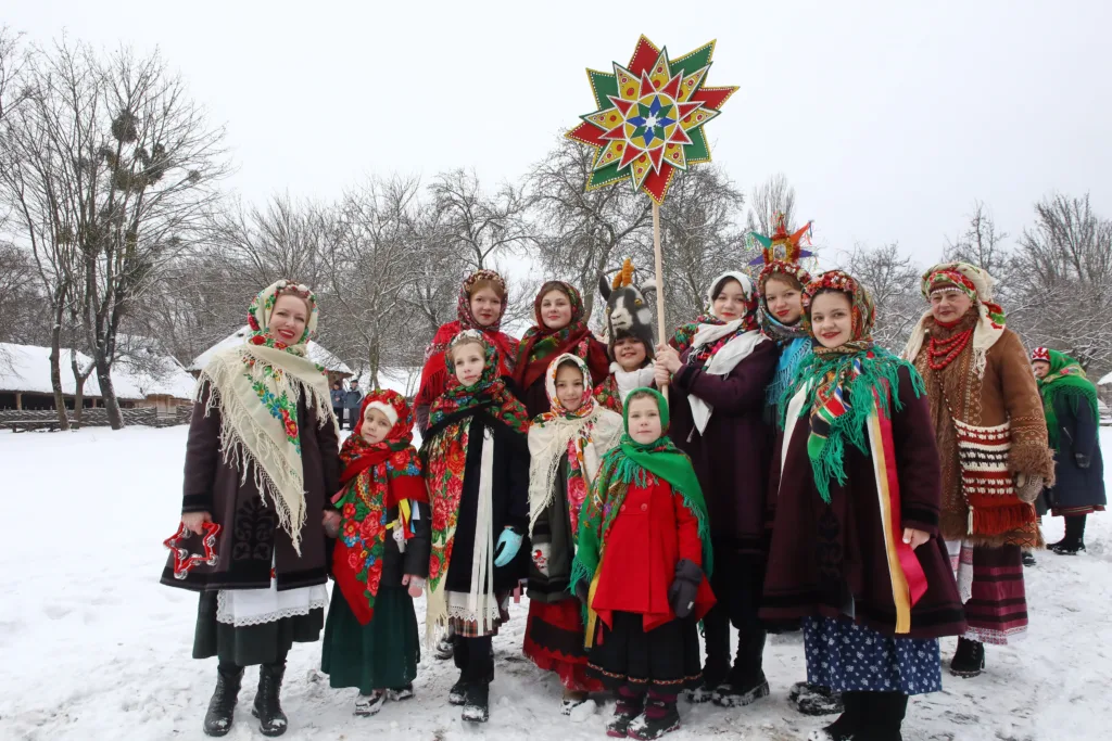 Різдвяна феєрія у Музеї просто неба