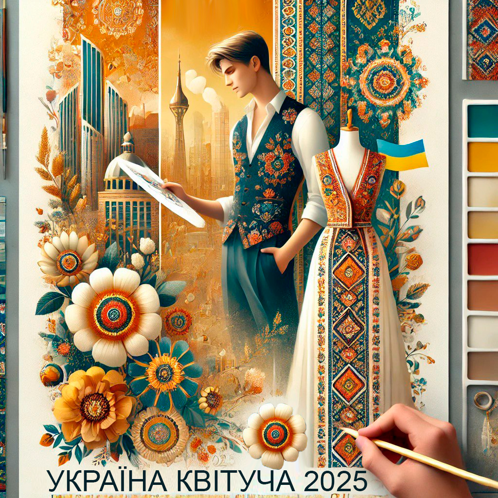 Міжнародний конкурс молодих дизайнерів “Україна квітуча 2025”