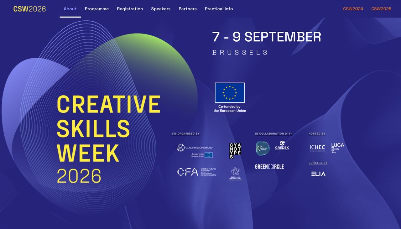 НАКККіМ представлено на Creative Skills Week 2026 у Брюсселі