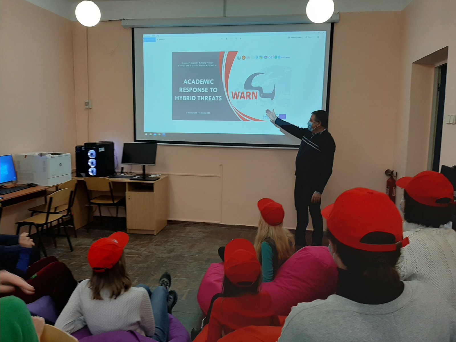 NEW LAB OF THE PROJECT “ACADEMIC RESPONSE TO HYBRID THREATS” IN OUR ACADEMY