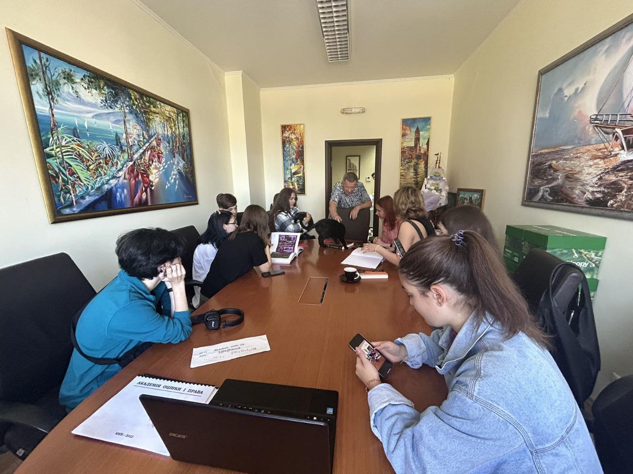 ЕКСКУРСІЯ ДО ВСЕУКРАЇНСЬКОЇ АСОЦІАЦІЇ ФАХІВЦІВ ОЦІНКИ