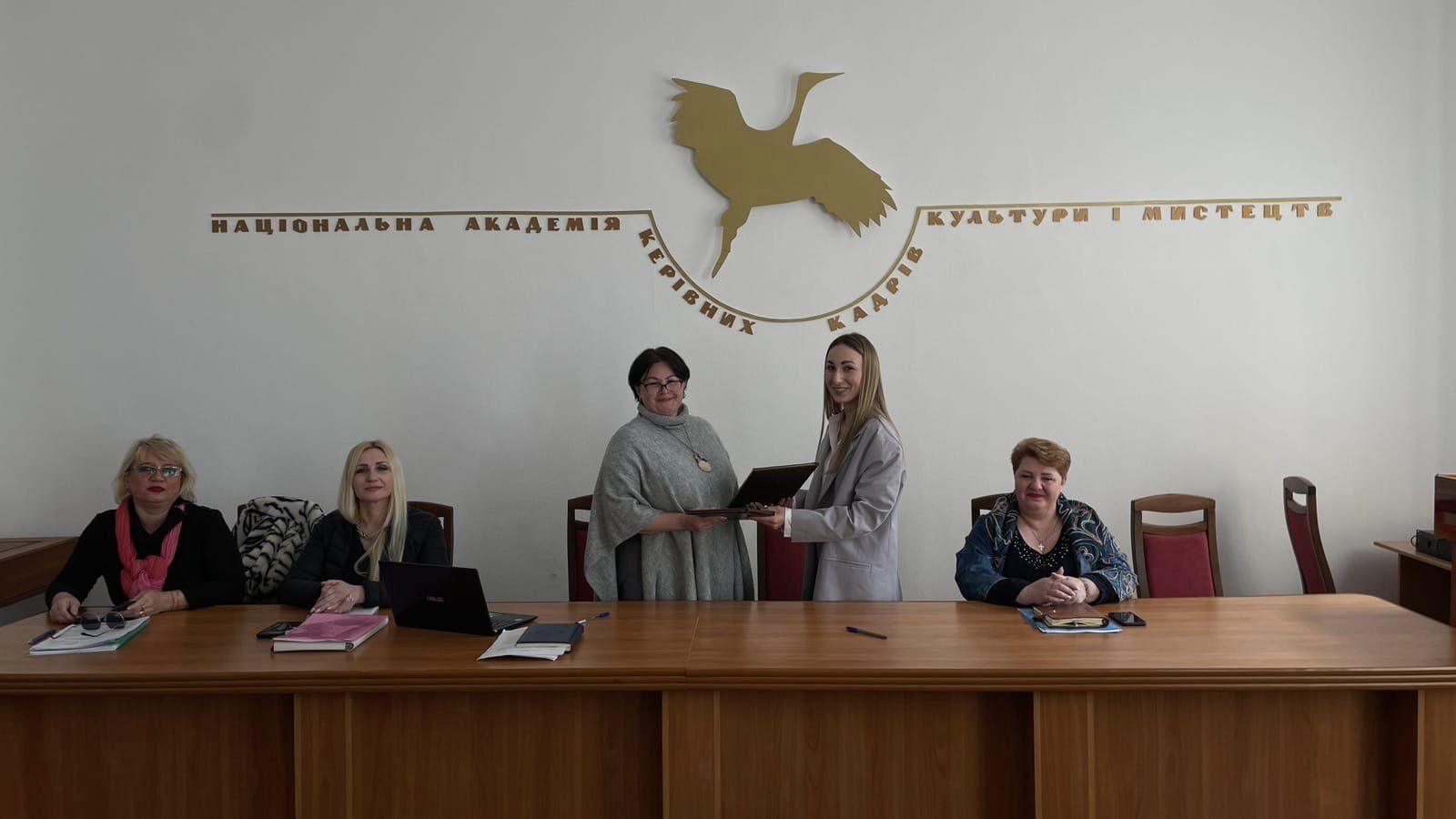 25 квітня 2023 року підписано Меморандум про співпрацю між НАКККіМ та ГО «Український Жіночий Батальйон»